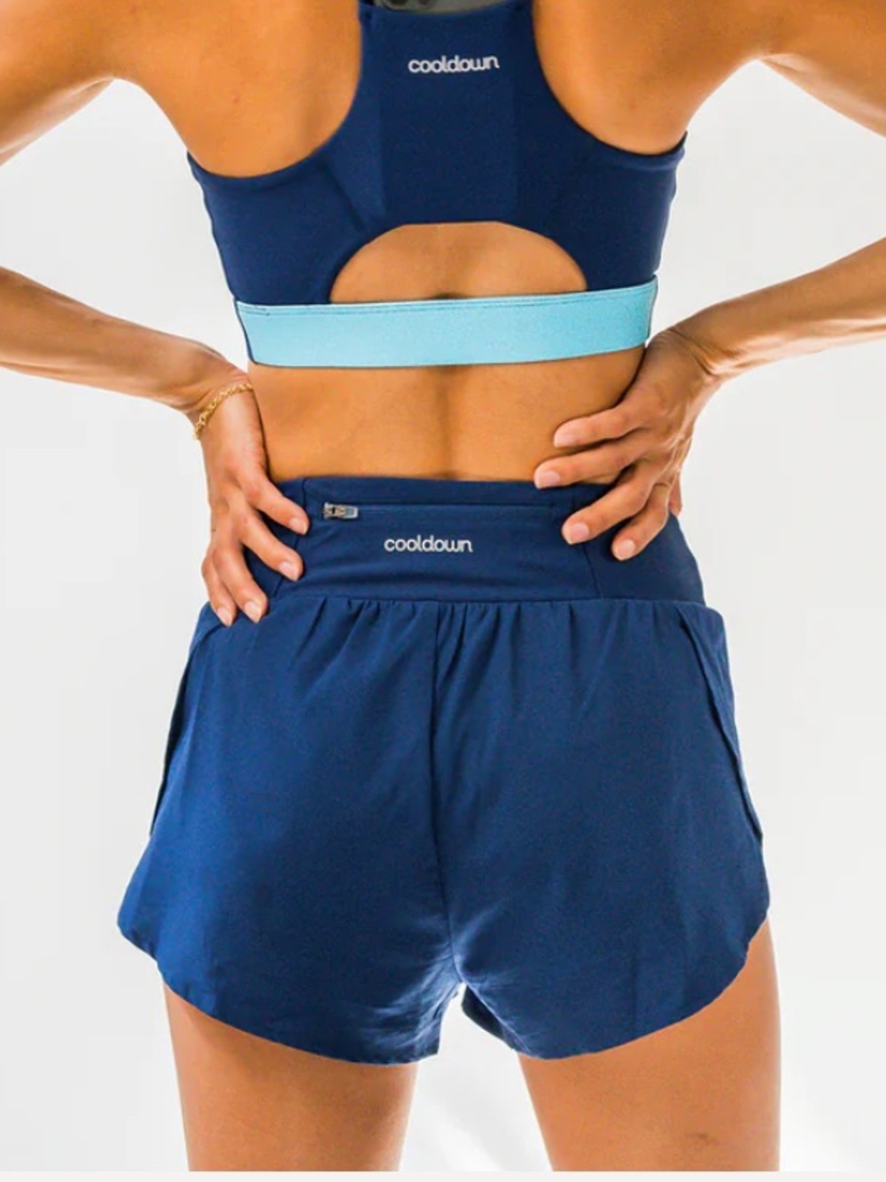 Cooldown running shorts